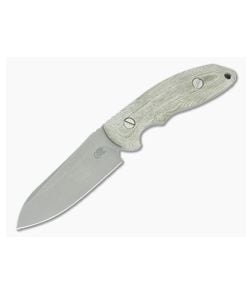 Hinderer Emmett Sheepsfoot OD Green Micarta Working Finish - HK-1814 1