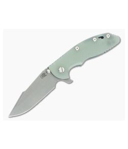 Hinderer XM-18 3.5 Harpoon Spanto Translucent Green G10 Battle Blue - HK-1820 1