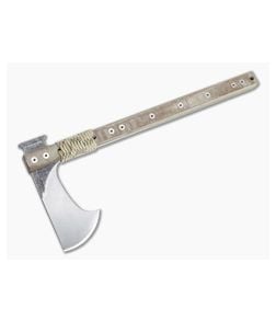 Condor Tool & Knife Tactical P.A.S.S. Hawk Axe 1075 Canvas Micarta Tomahawk CTK1826-15HC - CTK-1826-15HC 1