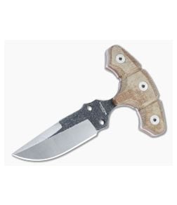 Condor Tool & Knife Tactical P.A.S.S. EDC Dagger 440C Natural Micarta Fixed Blade CTK1828-4.0-4C - CTK-1828-4.0-4C 1