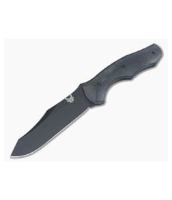Benchmade Contego Osborne Black Plain S30V Black G10 Fixed Blade 183BK - BM-183BK 1