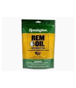 Remington Rem Oil Wipes 12 Count of Individual Packs - RM-18411 1