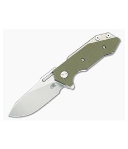 Hinderer Halftrack Slicer OD Green G10 Stonewash - HK-1842 1