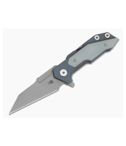 Hinderer Fulltrack Wharncliffe Translucent Green G10 Battle Blue - HK-1864 1