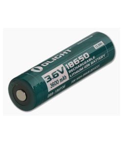Olight 18650 Lithium Ion Battery 3600mAh ORB-186P36 - OL-18650-3600 1