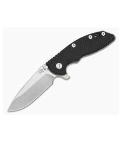 Hinderer XM-18 3.25 Stonewash Spearpoint Black G10 Working Finish - HK-1867 1