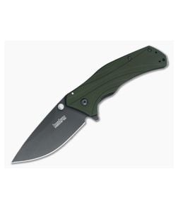 Kershaw Knockout Olive Handle Black Blade 1870OLBLK - KS-1870OLBLK 1