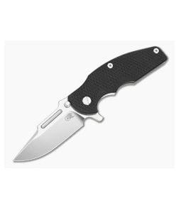 Hinderer Jurassic Frontier Clip Point Black G10 Stonewash Magnacut - HK-1891 1