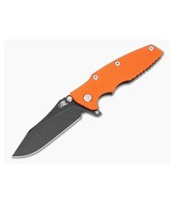 Hinderer Eklipse 3.5 Hollow Ground Slicer Orange G10 Battle Black - HK-1903 1