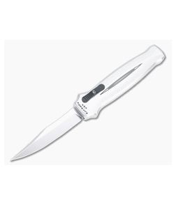 Piranha P19 Rated-R Mirror 154CM Silver Double Action OTF Automatic - PRN-19S 1