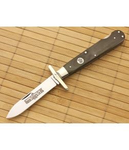 Queen Cutlery #1L Swing Guard Lockback Linen Micarta - QN-1LLM 1