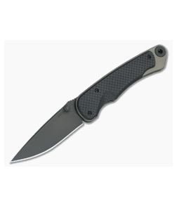 Spartan Blades Akribis Folding Knife Meteorite Handle w/Carbon Fiber Black Blade - SB-1BKMGCF 1