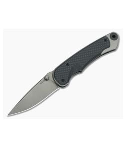 Spartan Blades Akribis Folding Knife Meteorite Handle w/Carbon Fiber - SB-1MGMGCF 1