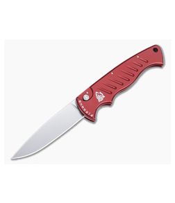 Piranha P1 Pocket Mirror 154CM Red Button Lock Automatic - PRN-1R 1