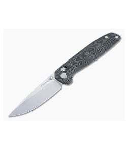Tactile Knife Co. Maverick Crossbar Lock Folder Milled Black Camo FatCarbon Handles MagnaCut Drop Point 20-MV-MC01-CFBC - TK-20-MV-MC01-CFBC 1