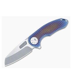 Curtiss Knives F3 Medium Ombre Frag-Milled Two-Tone Magnacut Wharncliffe Flipper CK-20 - CK-20 1