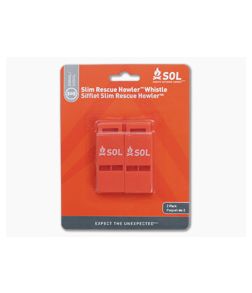 Adventure Medical Kits Slim Rescue Howler Whistle 2-Pack 20010 - AMK-20010 1