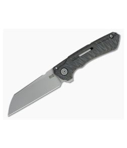 WE Knives x Snecx Mini Buster Tiger Stripe Flamed Titanium - WE-2003C 1