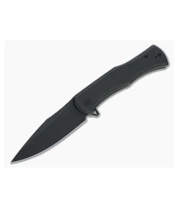 WE Knives Primoris Black Stonewashed 20CV Black Titanium Frame Lock Flipper WE20047A-3 - WE-WE20047A-3 1