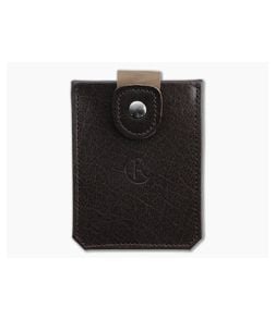 Chris Reeve Card Wallet Dark Brown Leather EDC Slip Wallet - CRK-2013 1