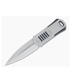 WE Knives OSS Dagger Lundquist Stonewashed 20CV Black G10 Lapel Knife 2017D - WE-2017D 1