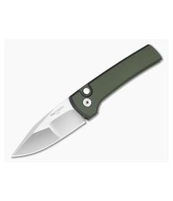 Protech Scapegoat Auto Custom Green Handle Mirror Blade - PT-2026SCAPEGOAT-CUSTOM-003 1