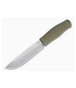 Benchmade 202 Leuku Green Santoprene CPM 3V Fixed Blade - BM-202 1