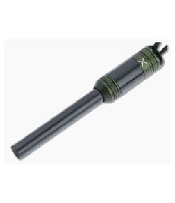 Exotac fireROD XL Green Tinder Capsule Ferrocerium Rod Fire Starter Olive Drab 2030-OD - EX-2030-OD 1