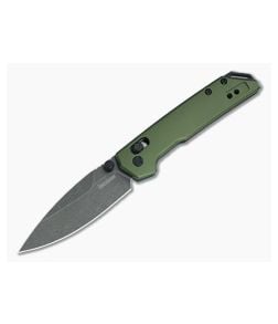 Kershaw Mini Iridium Olive Green BlackWash - KS-2051OLBW 1