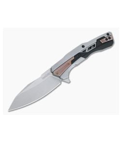Kershaw Endgame Stonewashed D2 Bronze PVD Overlaid KVT Stainless Frame Lock Flipper 2095 - KS-2095 1