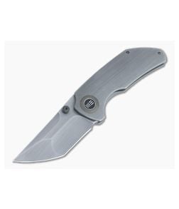 WE Knives Thug Christensen Gray Hand Rubbed 20CV Brushed Titanium Frame Lock Folder 2103B - WE-2103B 1