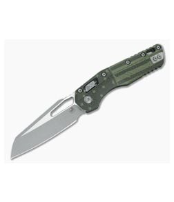 Microtech MSI S/E Green Flag Polymer Apocalyptic - MT-210T-10APPMODFLAG 1