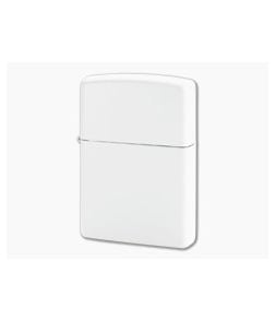 Zippo Lighter Matte White Pipe Lighter 214PL - ZI-214PL 1