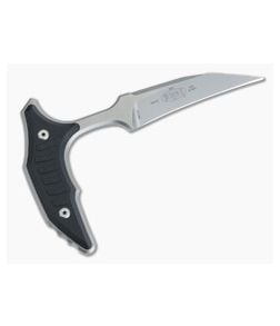 Microtech Bee Push Dagger Black G10 Handle Bead Blasted M390 Wharncliffe Blade 218-7GTBKS - MT-218-7GTBKS 1