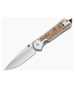 Chris Reeve Large Sebenza 21 Thuya Burl Wood Inlays - CRK-21SBLG-013 1