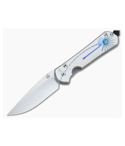 Chris Reeve Small Sebenza 21 Unique Graphic Triple Mosaic Opal 018 - CRK-21SBSM-018 1