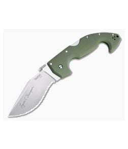 Cold Steel Lynn Thompson Signature Spartan S35VN Green G10 Limited Folder 21STAA - CS-21STAA 1