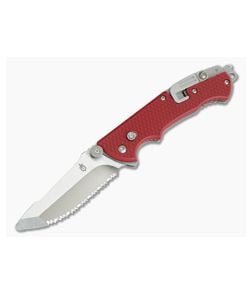 Gerber Hinderer Rescue Knife Red GFN Serrated 22-01534N - GB-22-01534N 1