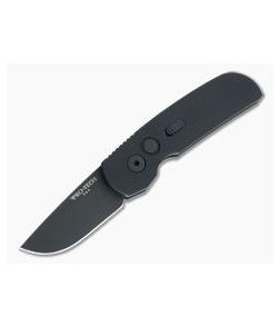Protech Calmigo "Tron" Black 154CM CA Legal Button Lock Automatic 2205-TRON - PT-2205-TRON 1