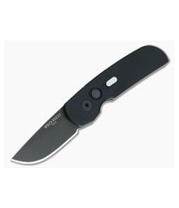 Protech Calmigo Black CA Legal Automatic Black DLC 154CM 2205 - PT-2205 1
