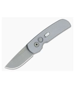 Protech Calmigo Grey CA Legal Automatic Blasted 154CM 2210 - PT-2210 1