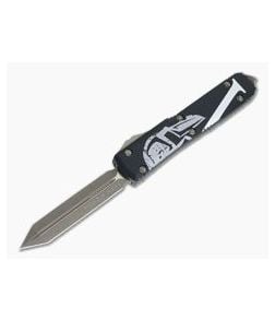 Microtech Ultratech CC Molon Labe Bronze Apocalyptic Spartan Double Edge OTF Automatic Knife 223-13ML - MT-223-13CCML 1