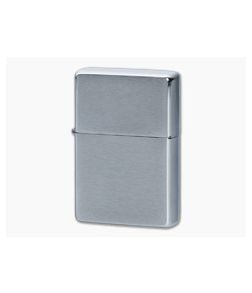 Zippo Windproof Lighter Vintage Brushed Chrome w/o Slashes 230.25 - ZI-230.25 1