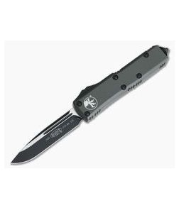 Microtech UTX-85 S/E OD Green Black 204P Drop Point OTF Automatic Knife 231-1OD - MT-231-1OD-204P 1