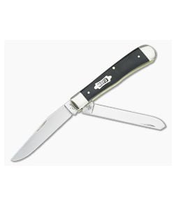 Case Trapper with Pocket Clip Black Canvas Handle 23137 - CA-23137 1
