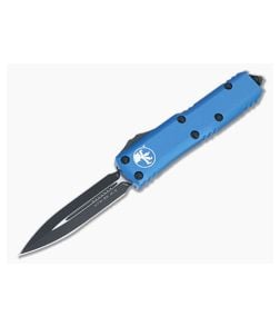 Microtech UTX-85 Blue Aluminum Black M390 D/E OTF 232-1BL - MT-232-1BL 1