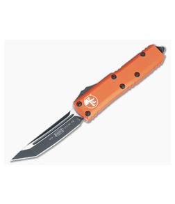 Microtech UTX-85 Orange Automatic Black M390 Tanto 233-1OR - MT-233-1OR 1