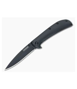Kershaw Knives AM-3 Black Assisted Flipper Black G10 2335BLK - KS-2335BLK 1