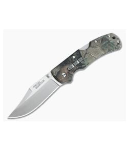 Cold Steel Double Safe Hunter Stainless Clip Point Camo GFN Back Lock Folder 23JE - CS-23JE 1