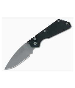Protech Strider SnG Blasted 154CM Smooth Black Aluminum Automatic Knife 2401-B - PT-2401-B 1